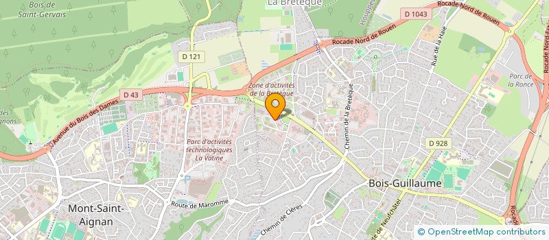 localisation de l'entreprise JLS IMMO  BOIS-GUILLAUME