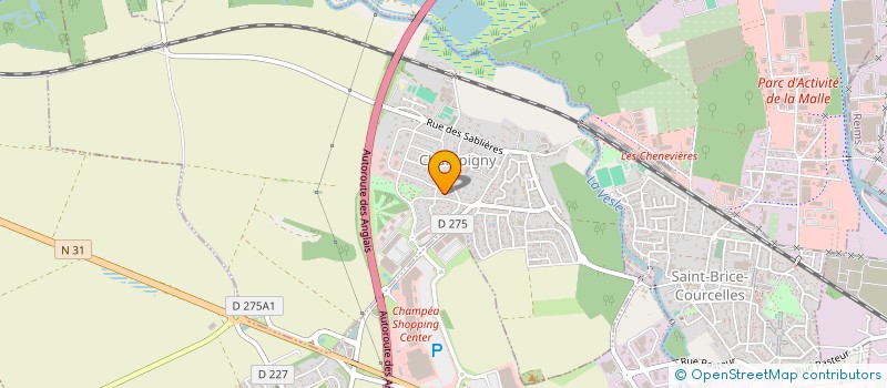 localisation de l'entreprise JLS IMMO  CHAMPIGNY