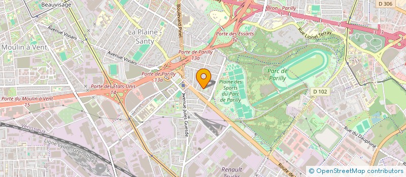 localisation de l'entreprise JLS IMMOBILIER  VENISSIEUX