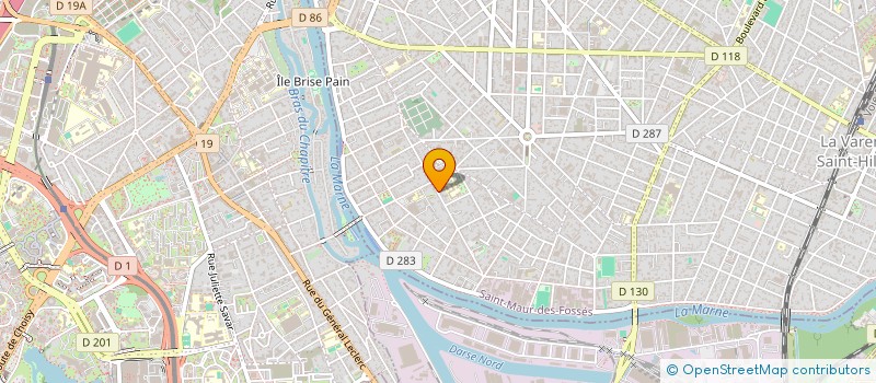 localisation de l'entreprise JLS IMMOBILIER à SAINT-MAUR-DES-FOSSES