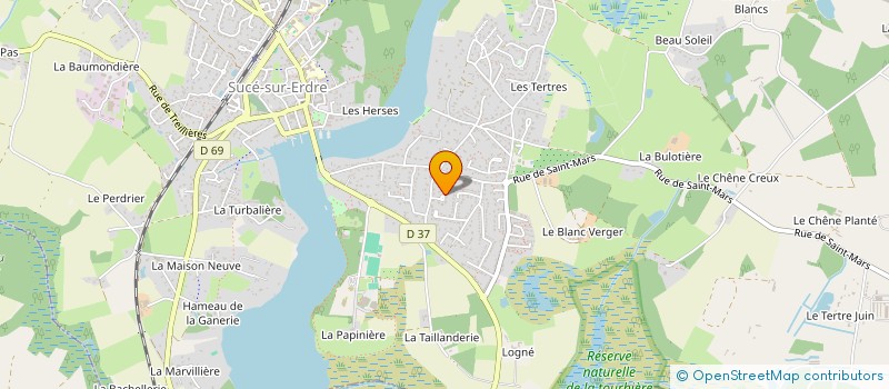localisation de l'entreprise JLS MATERIEL à SUCE-SUR-ERDRE