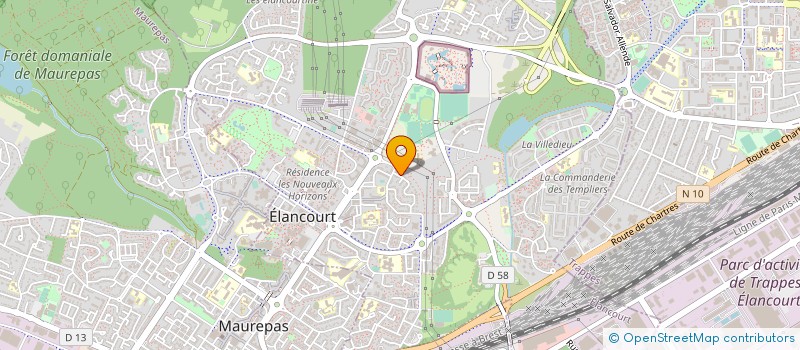 localisation de l'entreprise JLS-NEGOCE  ELANCOURT