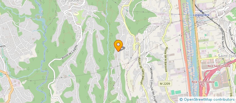 localisation de l'entreprise JLS PEINTURE  LA GAUDE