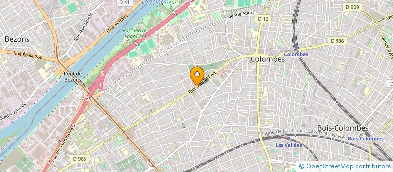 localisation de l'entreprise JLS RENOVATION à COLOMBES
