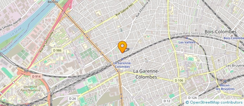 localisation de l'entreprise JLS S.A.R.L. à COLOMBES