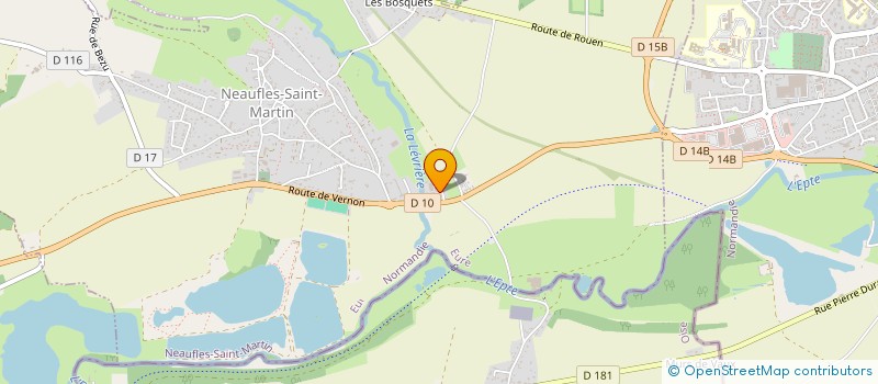 localisation de l'entreprise JLS SCENERY  NEAUFLES-SAINT-MARTIN