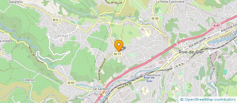 localisation de l'entreprise JLS SERVICES à RIVE-DE-GIER