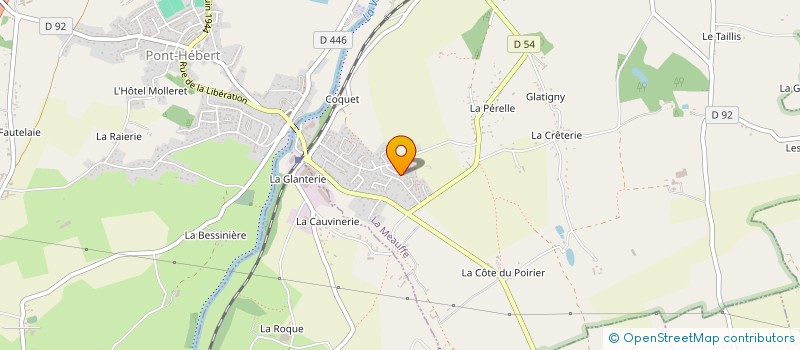 localisation de l'entreprise JLS TRANSPORT  LA MEAUFFE