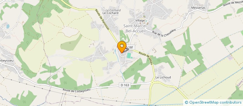 localisation de l'entreprise JLS TRAVAUX PUBLICS  SAINT-MARCEL-BEL-ACCUEIL