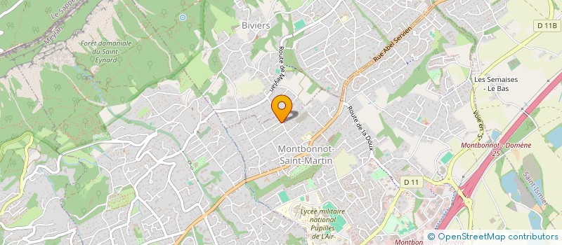 localisation de l'entreprise JLSA  MONTBONNOT-SAINT-MARTIN