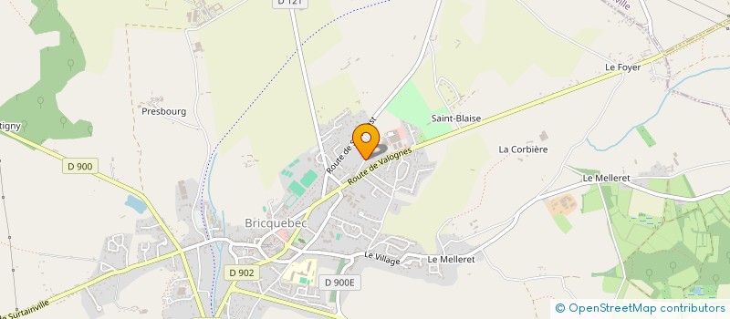 localisation de l'entreprise JLSA à BRICQUEBEC-EN-COTENTIN