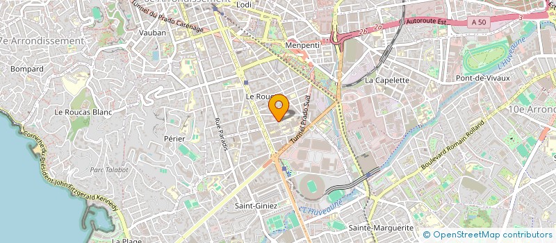 localisation de l'entreprise JLSA.AIDE  MARSEILLE