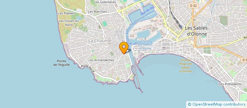 localisation de l'entreprise JLSAB à LES SABLES D'OLONNE