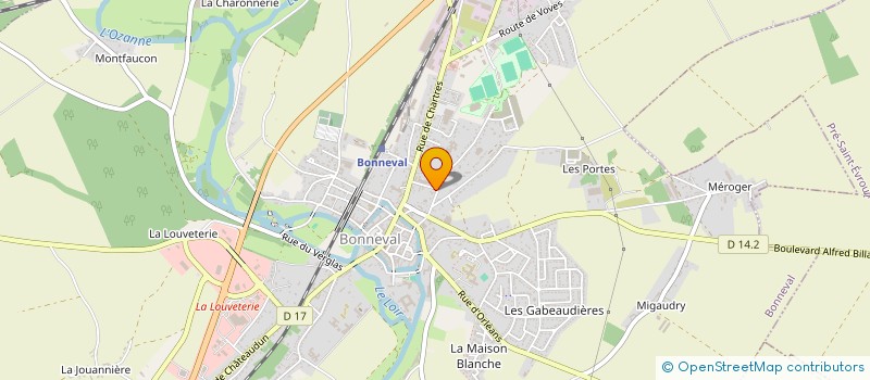 localisation de l'entreprise JLSC à SANCHEVILLE
