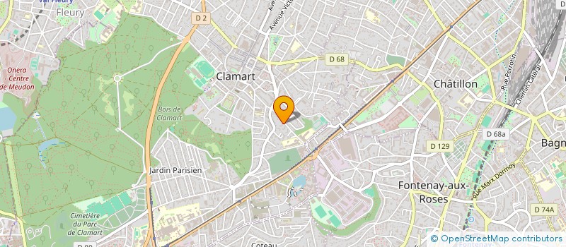 localisation de l'entreprise JLSC COMPAGNIE  CLAMART