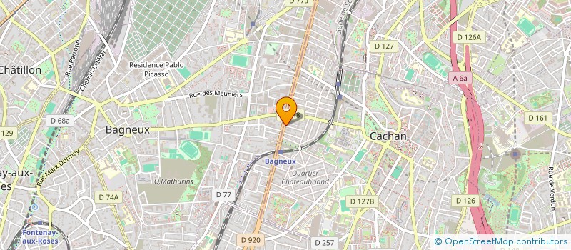 localisation de l'entreprise JLSD  CACHAN