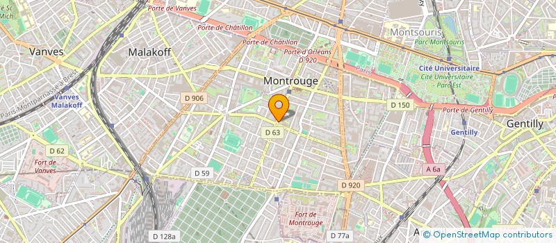 localisation de l'entreprise JLSDAN  MONTROUGE