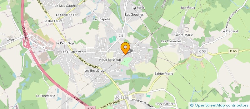 localisation de l'entreprise JLSTMT  BOISSEUIL