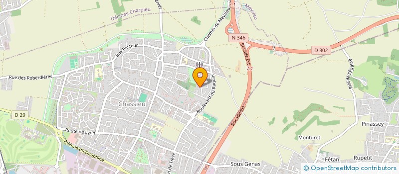 localisation de l'entreprise JLSW  CHASSIEU