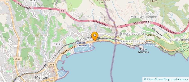 localisation de l'entreprise JLT  MENTON