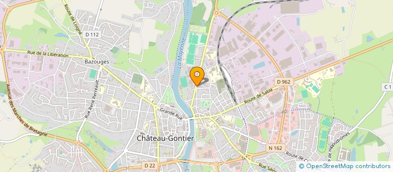 localisation de l'entreprise JLT CENTRE ESTHETIQUE AUTOMOBILE à CHATEAU-GONTIER-SUR-MAYENNE