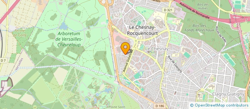 localisation de l'entreprise JLT CONSEILS  LE CHESNAY-ROCQUENCOURT