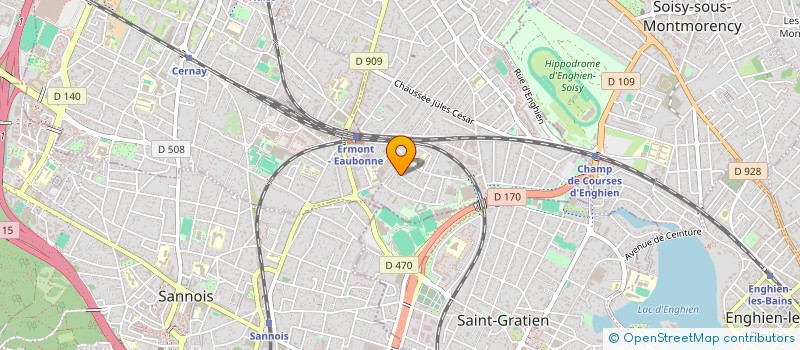 localisation de l'entreprise JLT DATA à EAUBONNE