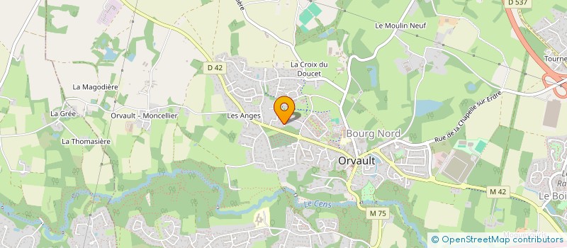 localisation de l'entreprise JLT HOLDING à ORVAULT