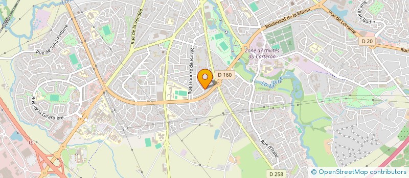 localisation de l'entreprise JLT IMMOBILIER à CHOLET