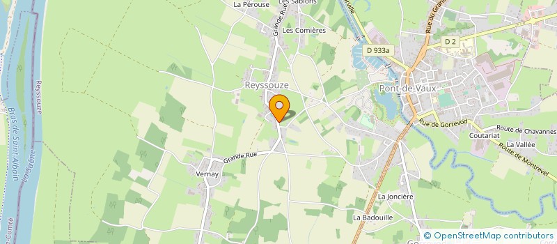 localisation de l'entreprise JLT INVEST à REYSSOUZE