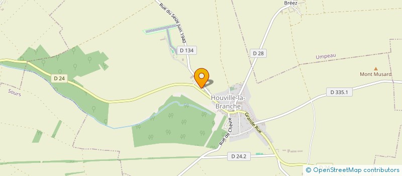 localisation de l'entreprise JLT PRO SERVICES à HOUVILLE-LA-BRANCHE