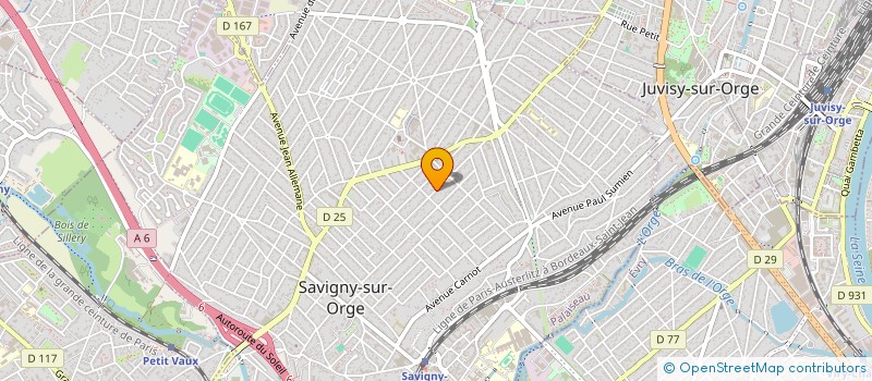 localisation de l'entreprise JLTA  SAVIGNY-SUR-ORGE