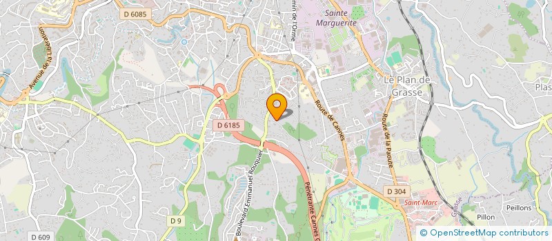 localisation de l'entreprise JLTL  GRASSE