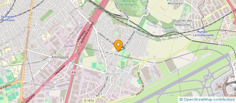 localisation de l'entreprise JLTP à LINAS