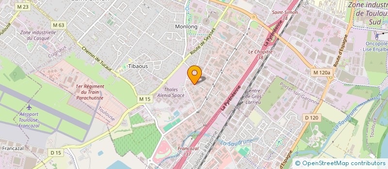 localisation de l'entreprise JLTV à TOULOUSE