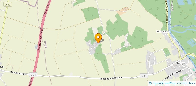 localisation de l'entreprise JLV à NARGIS