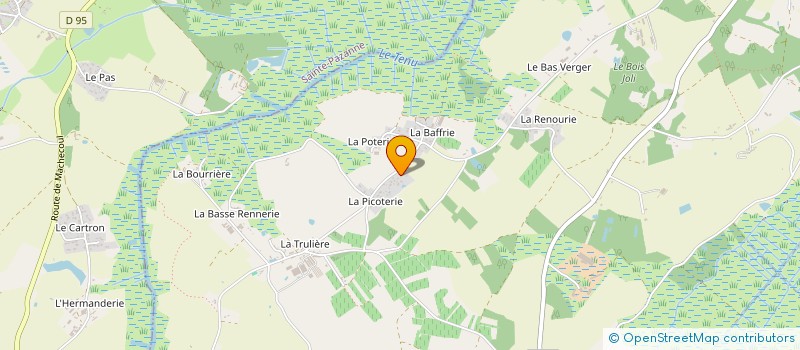 localisation de l'entreprise JLV SECURITE  SAINT-MARS-DE-COUTAIS