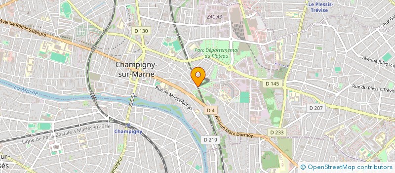 localisation de l'entreprise JLVB  CHAMPIGNY-SUR-MARNE