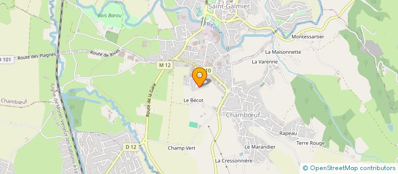 localisation de l'entreprise JLVG  CHAMBUF