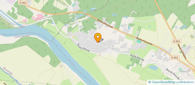 localisation de l'entreprise JLVL FAMILY  NEVOY