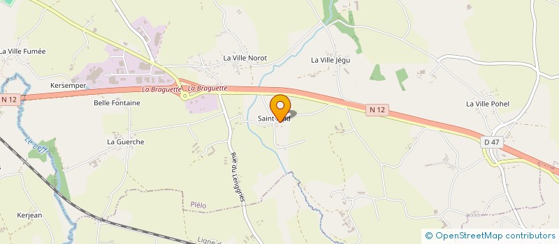 localisation de l'entreprise JLYJ à PLELO
