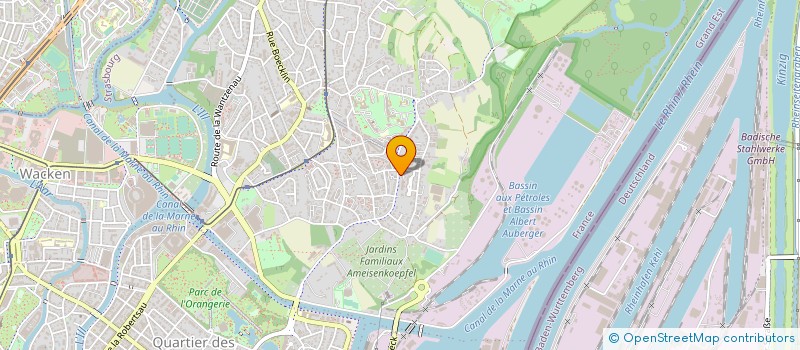 localisation de l'entreprise JLZ LE JARDINIER  STRASBOURG