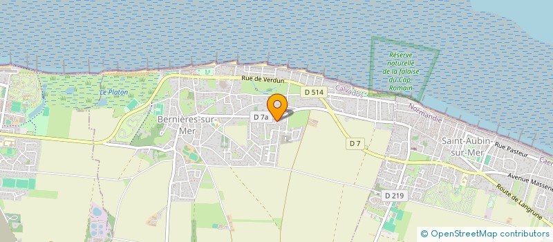 localisation de l'entreprise JM  BERNIERES-SUR-MER