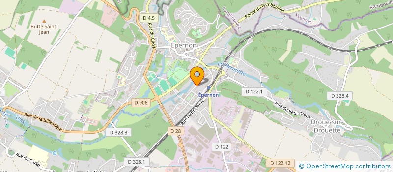 localisation de l'entreprise JM à EPERNON