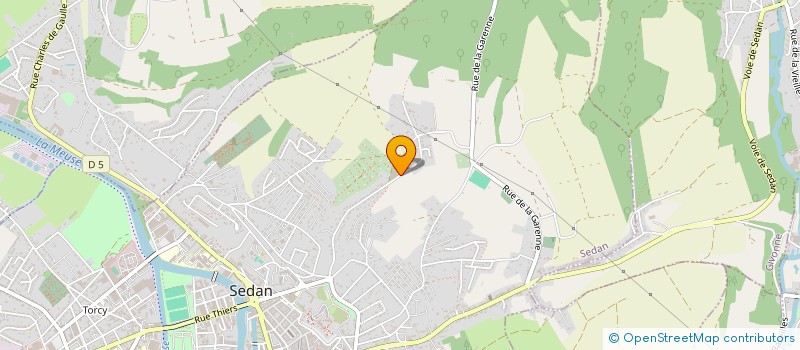 localisation de l'entreprise JM  SEDAN