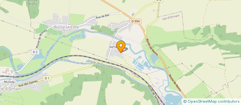 localisation de l'entreprise JM AMENAGEMENT à VAL-D'ORNAIN