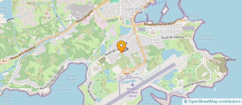 localisation de l'entreprise JM ARANTZABE SASU  SAINT PIERRE