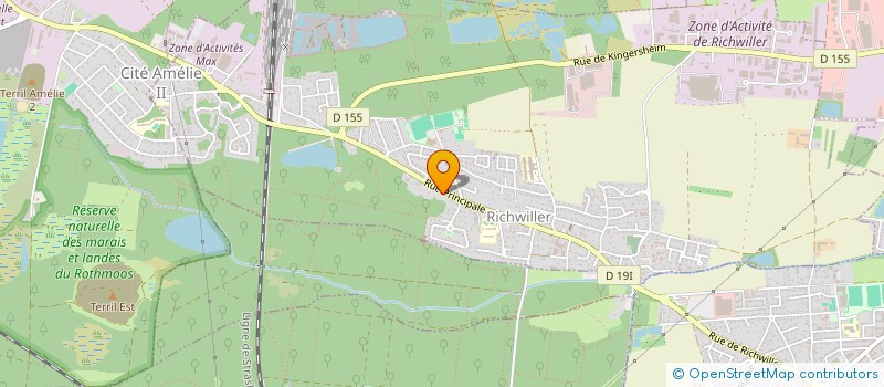 localisation de l'entreprise JM ASSOCIE  RICHWILLER