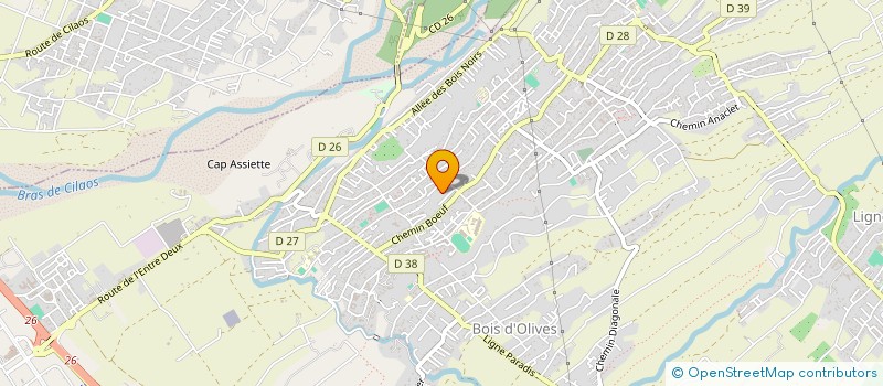 localisation de l'entreprise JM ASSURANCES à SAINT-PIERRE