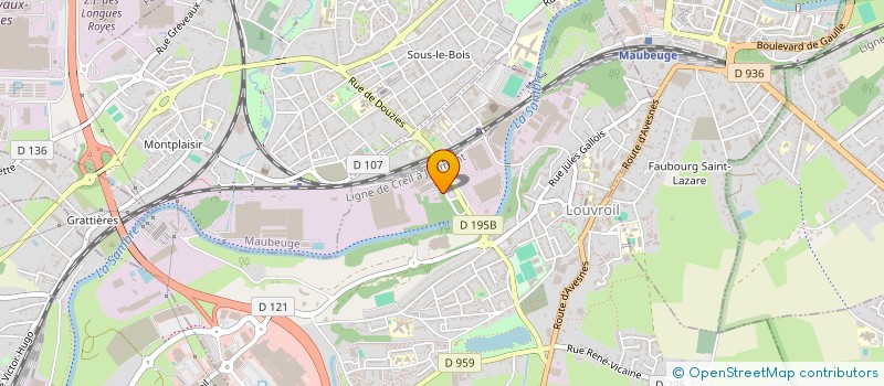 localisation de l'entreprise JM-AUTO  LOUVROIL